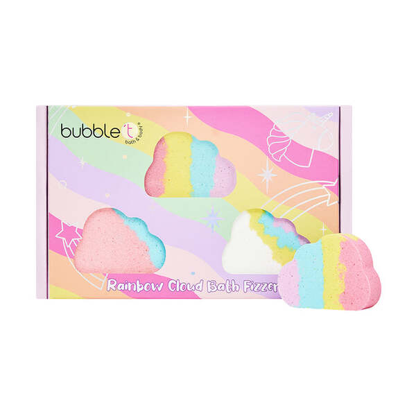 Bubble T Cosmetics Rainbow Cloud Bath Bombs