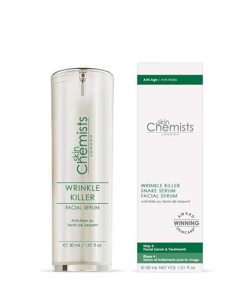 skinChemists Wrinkle Killer Snake Facial Serum 30ml