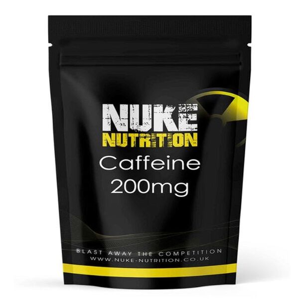 Nuke Nutrition Caffeine Tablets 200mg - 365ct