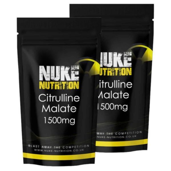 Nuke Nutrition L-Citrulline Malate Capsules 1500mg - 120ct