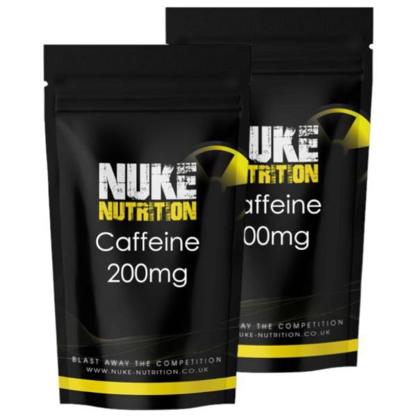 Nuke Nutrition Caffeine Tablets 200mg - 120ct