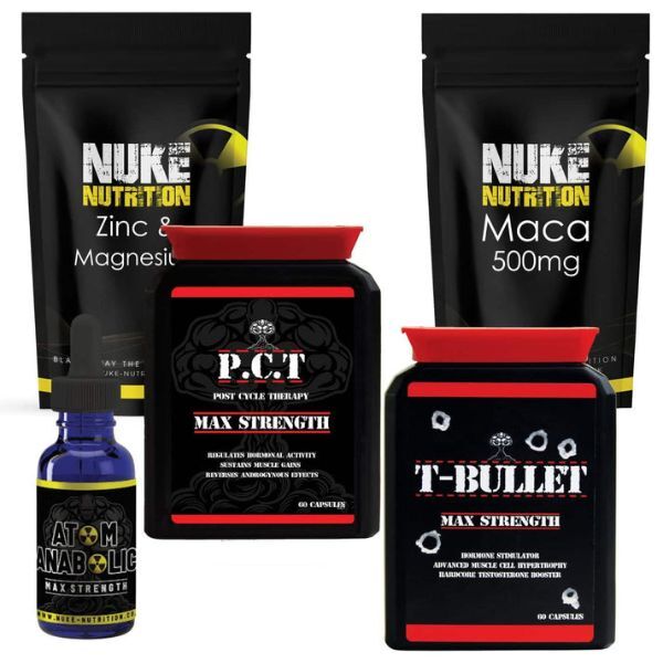 Nuke Nutrition Ultimate Testosterone Booster Bundle