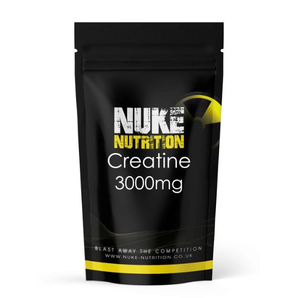 Nuke Nutrition Creatine Monohydrate Capsules 3000mg-60ct