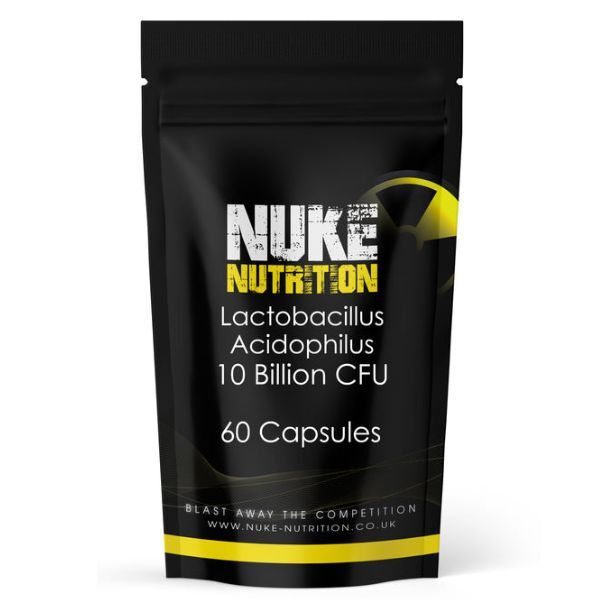 Nuke Nutrition Lactobacillus Acidophilus 10Billion CFU-60ct