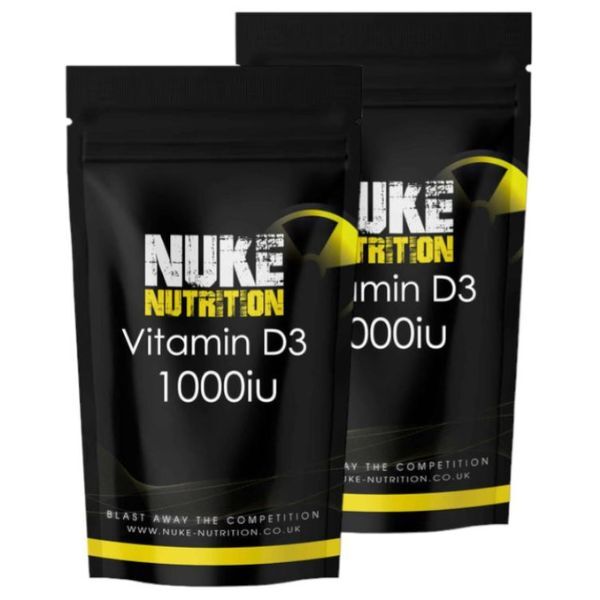 Nuke Nutrition Vitamin D3 1000iu- 120ct