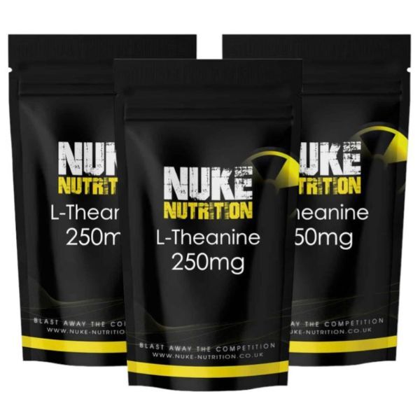 Nuke Nutrition L-Theanine Capsules 250mg-180ct