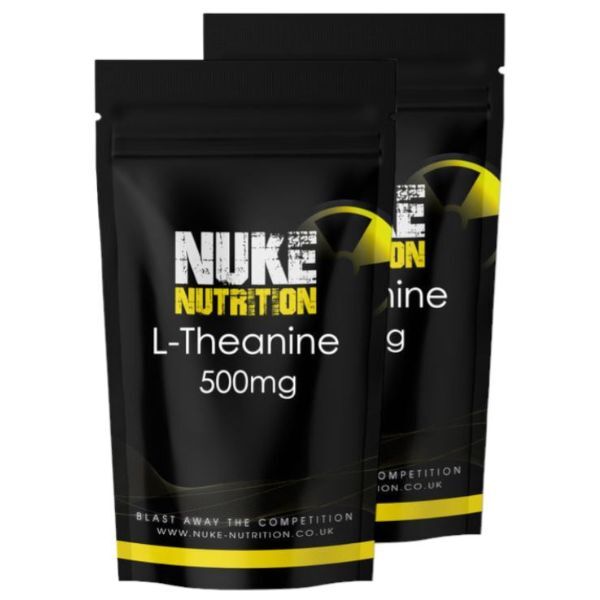 Nuke Nutrition L-Theanine Capsules 500mg-120ct