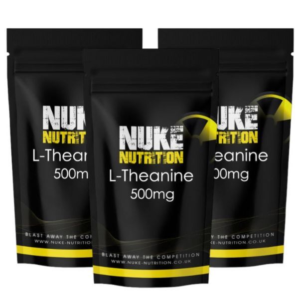 Nuke Nutrition L-Theanine Capsules 500mg-180ct