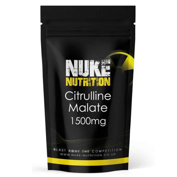 Nuke Nutrition L-Citrulline Malate Capsules 1500mg - 60ct