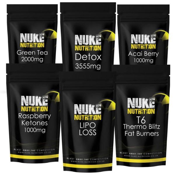 Nuke Nutrition Hair & Skin Care Tablets  - Bundle