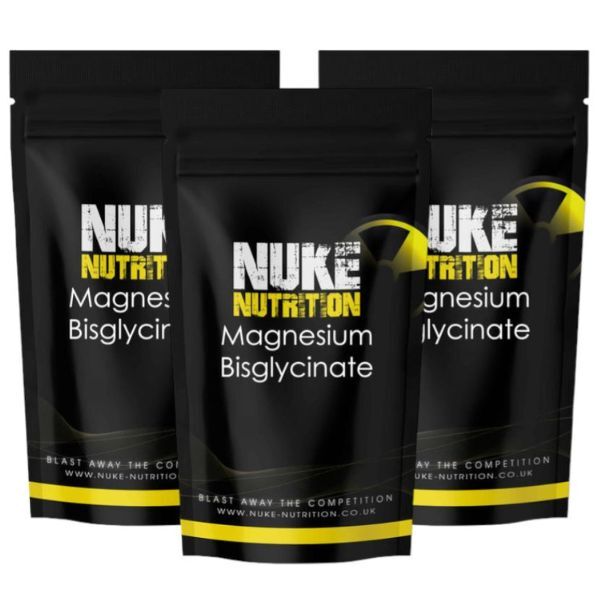 Nuke Nutrition Magnesium Bisglycinate - 180ct