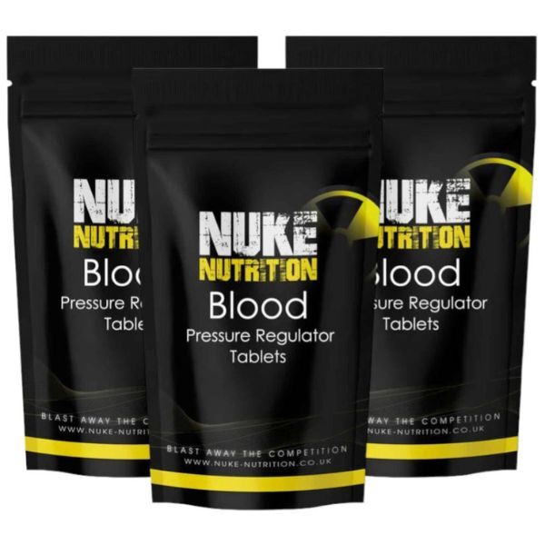 Nuke Nutrition Blood Pressure Regulator Tablets - 180ct