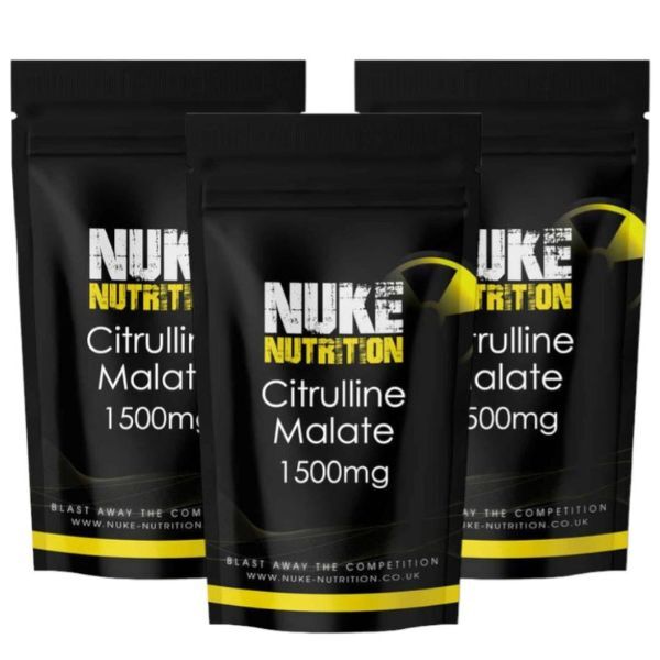 Nuke Nutrition L-Citrulline Malate Capsules1500mg - 180ct