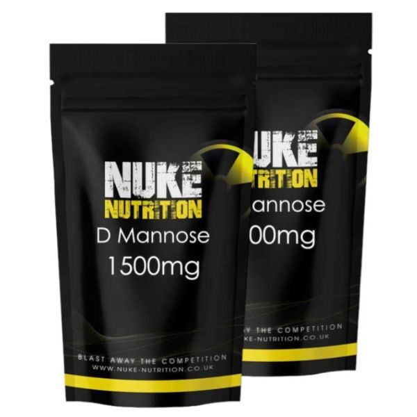 Nuke Nutrition D Mannose 1500mg -120ct