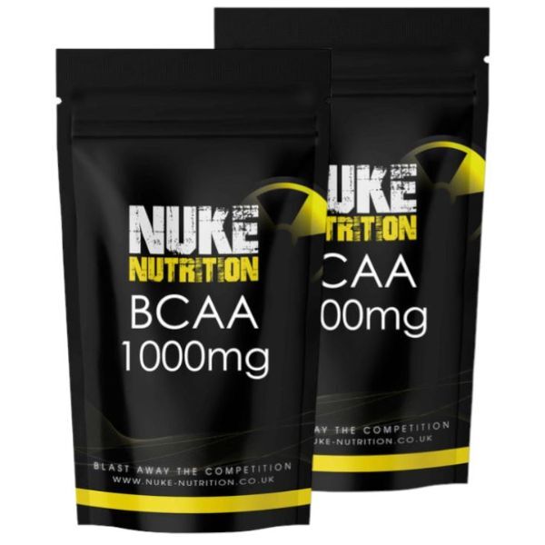 Nuke Nutrition BCAA 2:1:1 Capsules 1000mg - 120ct