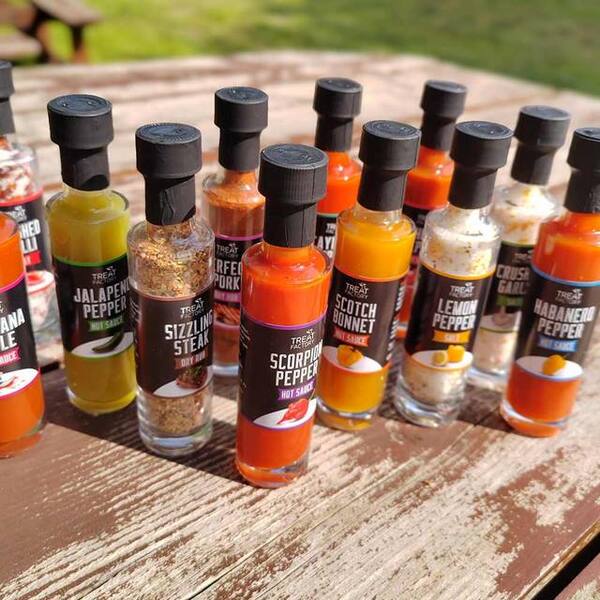 Hot Sauce and Rubs 12 pack