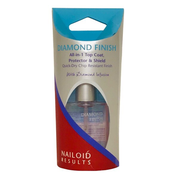 Nailoid - Diamond Finish All in 1 Top Coat 12ml Protector