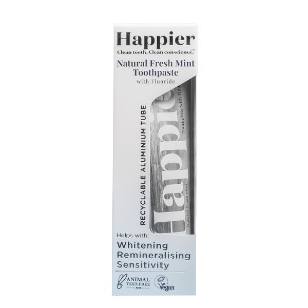 Happier Beauty Remineralising Toothpaste 75ml (2 packs)