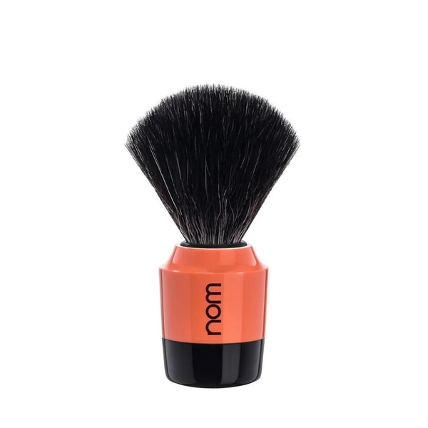 Nom MARTEN Vegan Fibre Shaving Brush in Coral