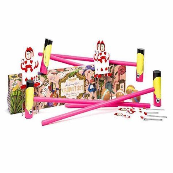 Wonderland Games Queen of Hearts Flamingo Croquet