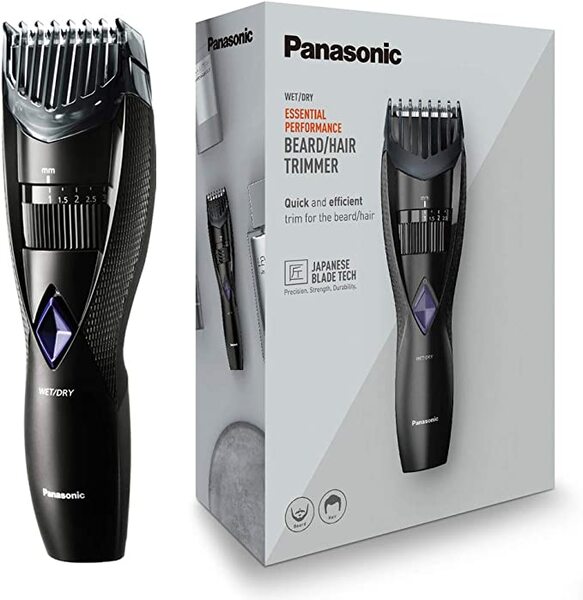 Panasonic ER-GB37 Wet & Dry Electric Beard Trimmer for Men