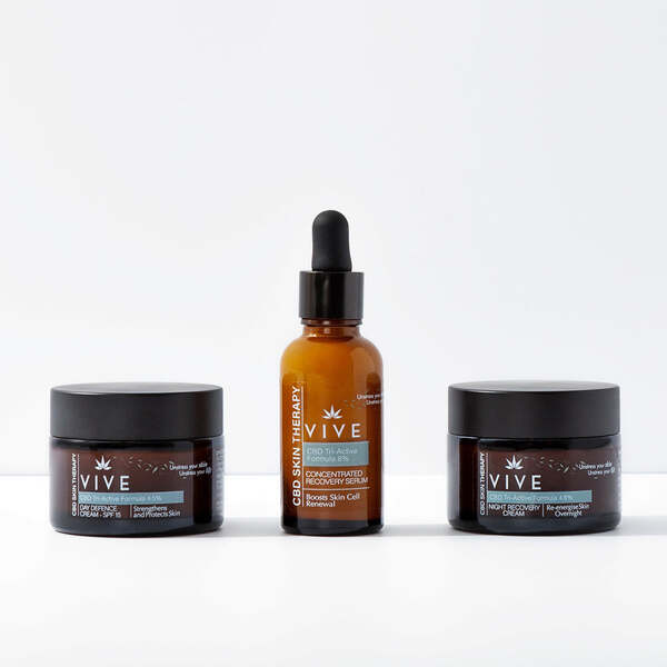 VIVE Deep Restore Ritual Serum+Day Cream + Night Cream 130ml