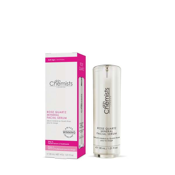 skinChemists Rose Quartz Mineral Facial Serum 30ml