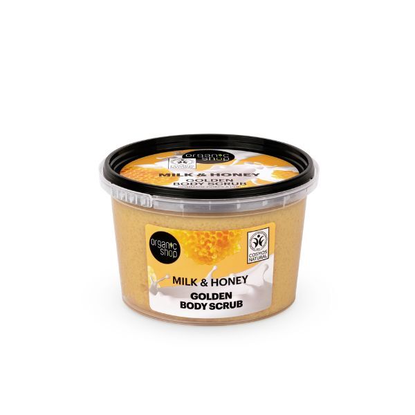 Organic Shop Milk & Honey Golden Body Scrub 250ml