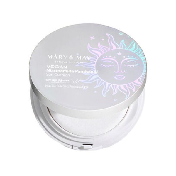 MARY & MAY Vegan Niacinamide Panthenol Sun Cushion