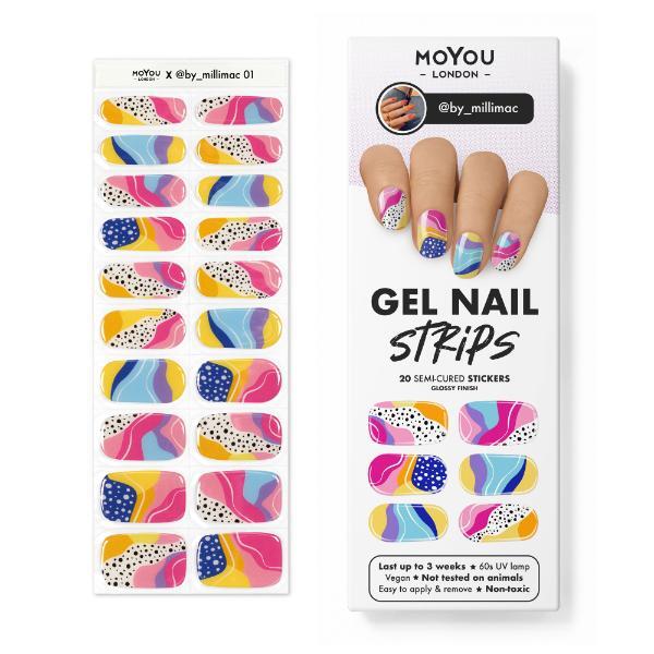 MoYou-London Gel Nail Strip- @by_millimac 01