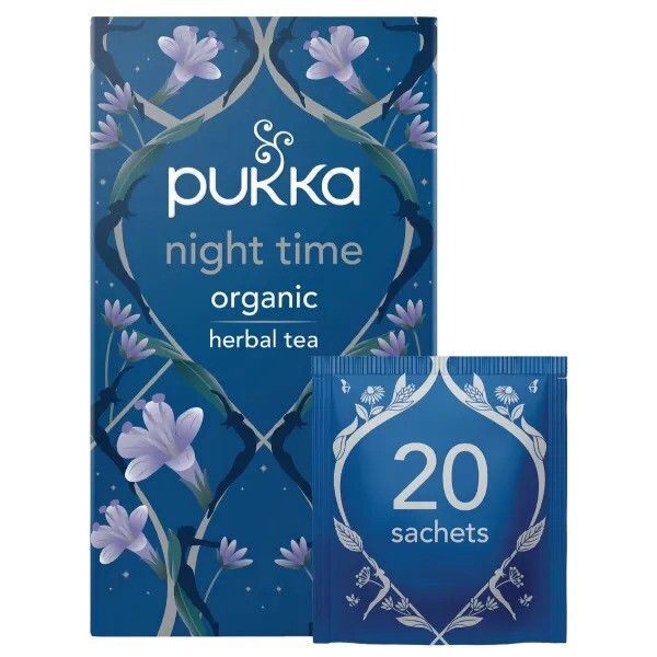 Pukka Herbs Night Time Organic Herbal Tea - 20 Teabags