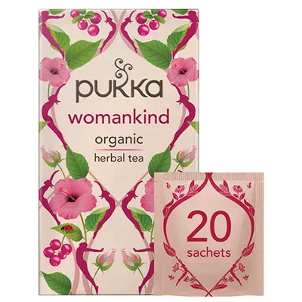 Pukka Herbs Womankind Herbal Tea - 20 Teabags