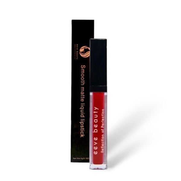 Eeve Beauty Smooth Halal Matte Liquid Lipstick-Red Velvet5g