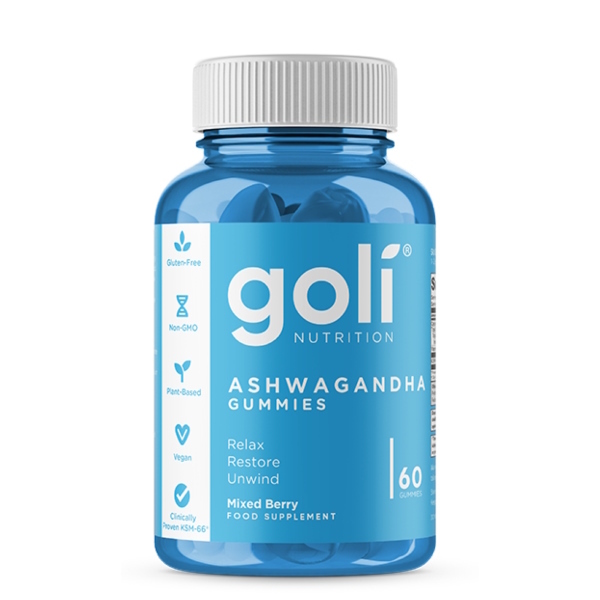 Goli Nutrition Ashwagandha Gummies - 60 Gummies