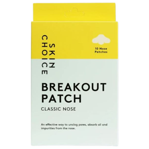 SkinChoice Breakout Nose Pore Strips, 10 Nose Pore Patches