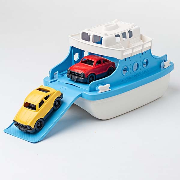 Green Toys Ferry Boat with Cars