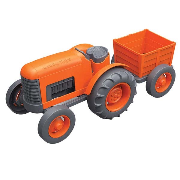 Green Toys Orange Tractor