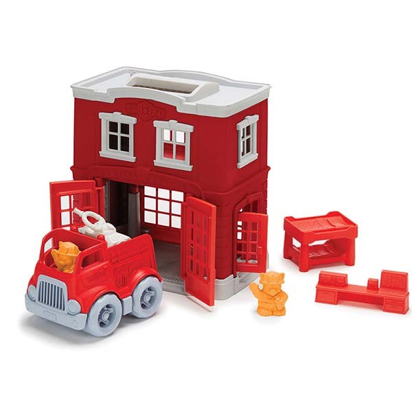 Green Toys Fire Station Playset