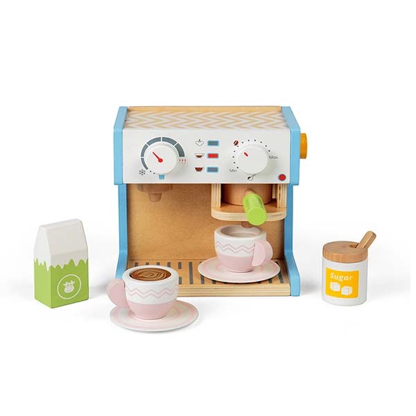 Bigjigs Toys Wooden Espresso Coffee Maker