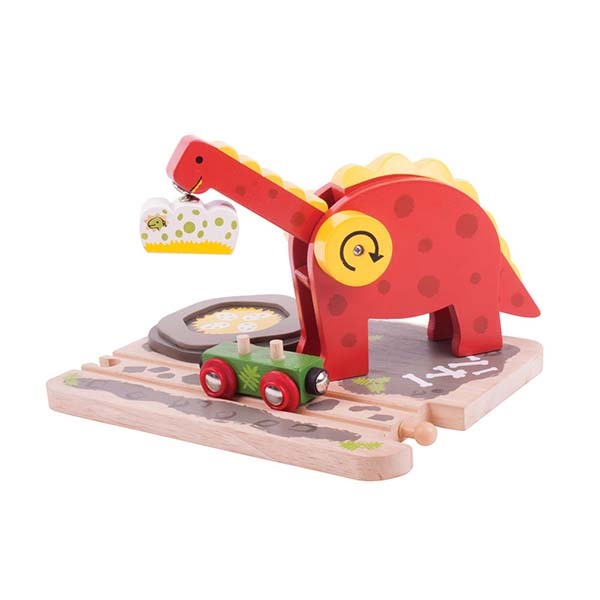 Bigjigs Rail Dinosaur Crane