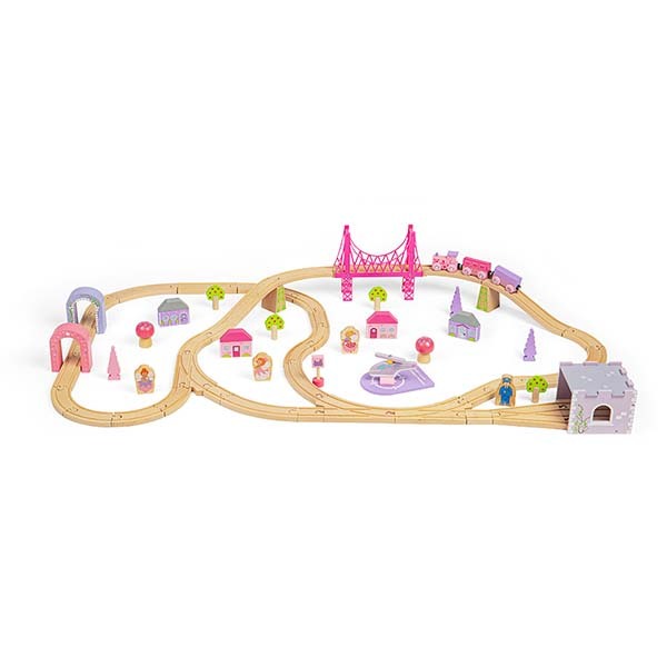 Bigjigs Rail Fairy Town Train Set