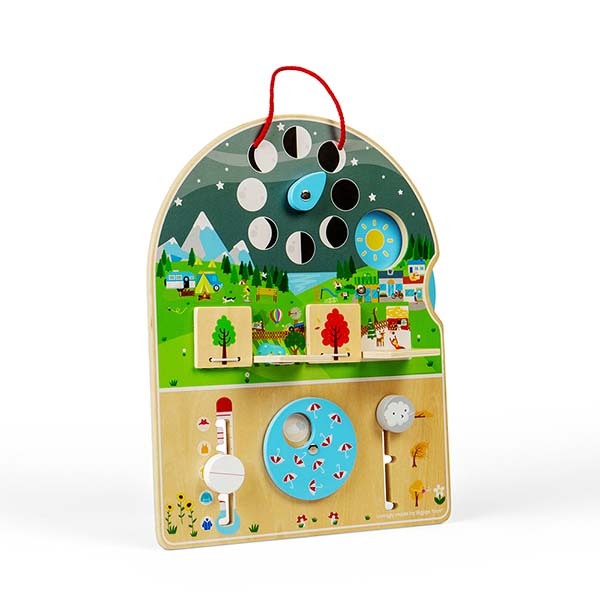 Bigjigs Toys Wooden Four Season Weather Board