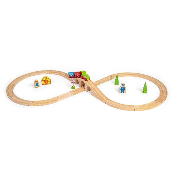 Bigjigs Rail Figure of Eight Train Set