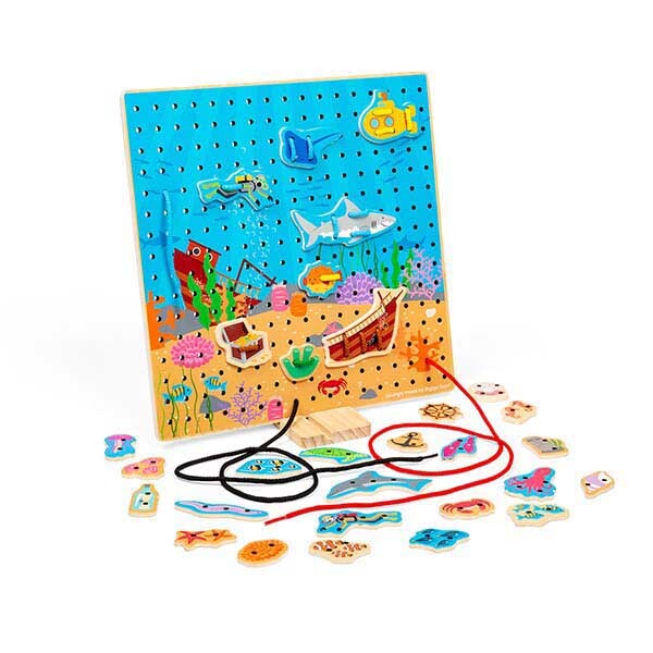 Bigjigs Toys Marine Lace-A-Shape Toy