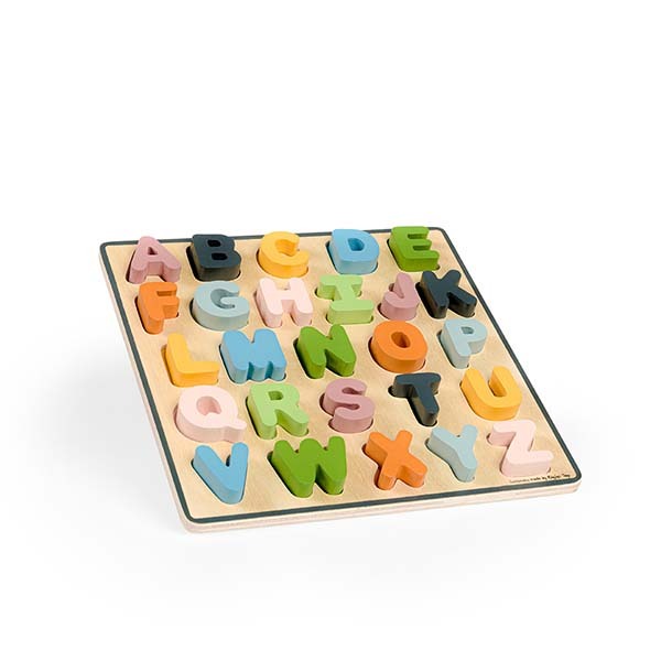 Bigjigs Toys Wooden Uppercase ABC Puzzle