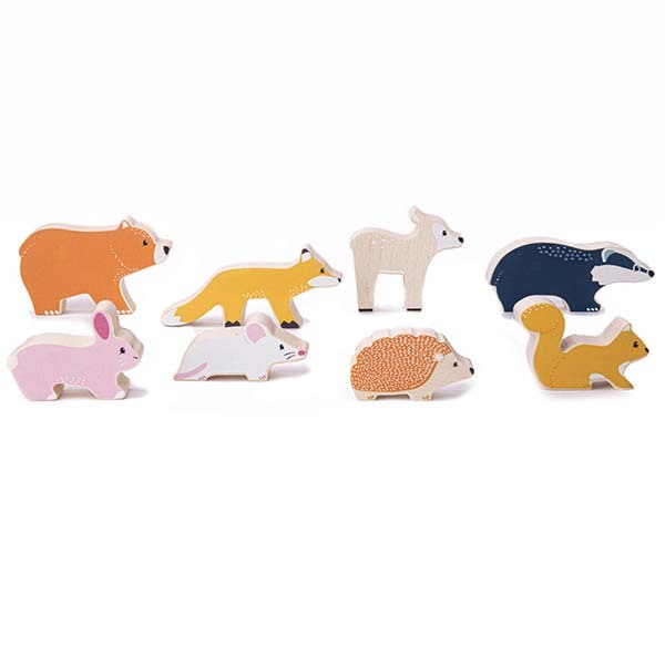 Bigjigs Toys Woodland Animal Set