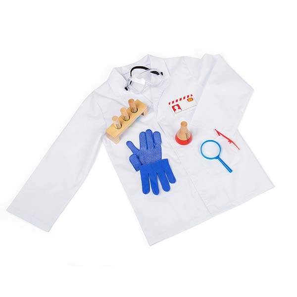 Bigjigs Toys Scientist Dress Up and Kit