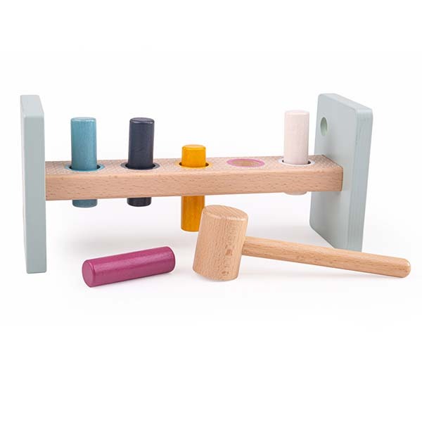 Bigjigs Toys Wooden Hammer Bench