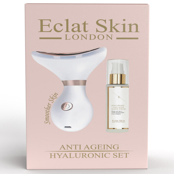 Eclat Skin Anti-Ageing  Set ( Neck & Jawliner + HA Serum)