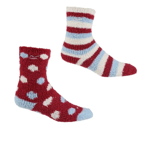 Regatta Kids Cosy Boot Socks Set (Pack of 2) (10 -12)